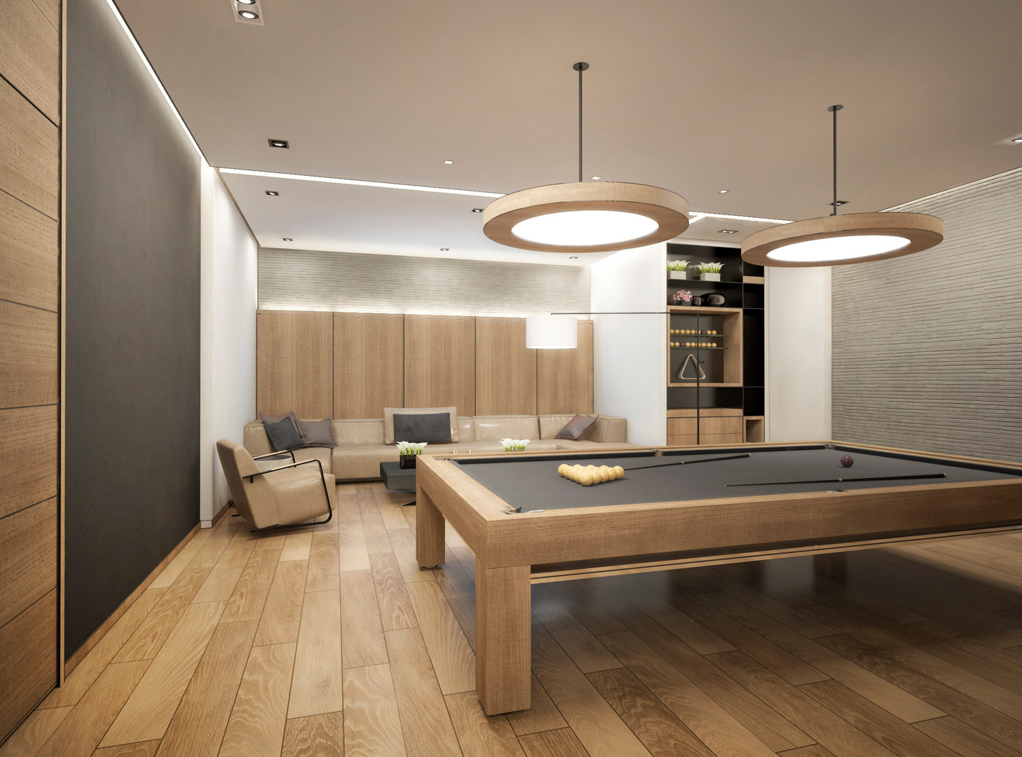 Интерьер частной виллы № 1