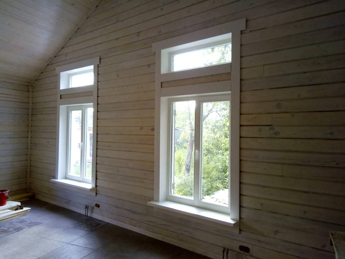 Деревянные окна в дом