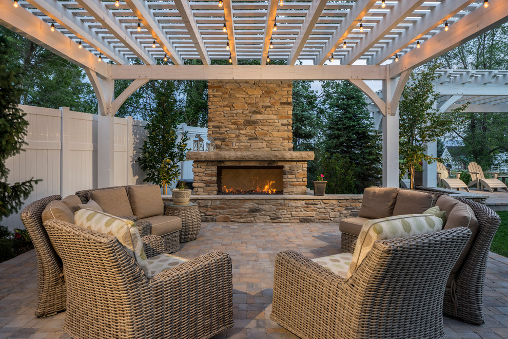 Inspiration for a transitional patio in Salt Lake City.