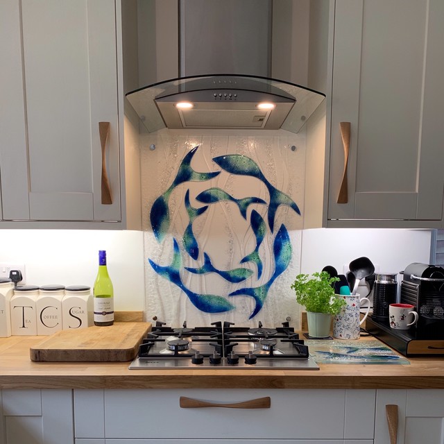 Private Client unique splash back traditional-kitchen