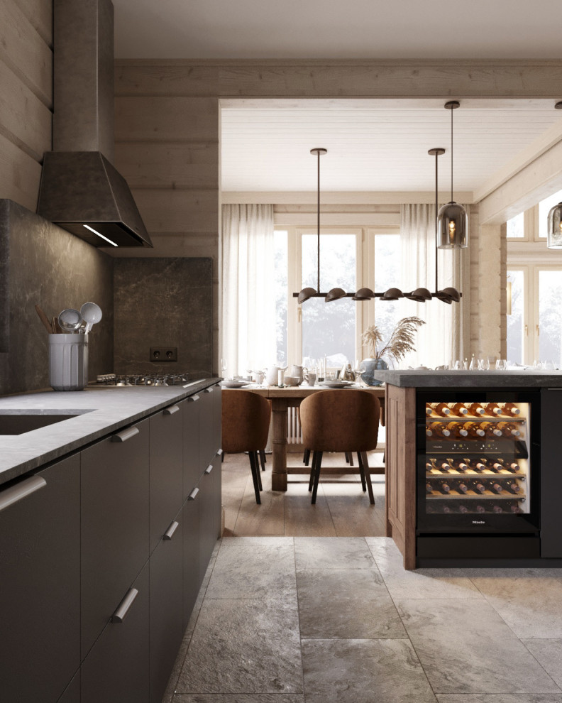 Загородный дом из бруса в поселке Смолячково