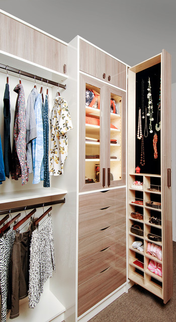 Custom Slide Out Jewelry and Accessory Cabinet - Contemporary - Wardrobe -  Philadelphia - by The Closet Works, Inc. | Houzz AU