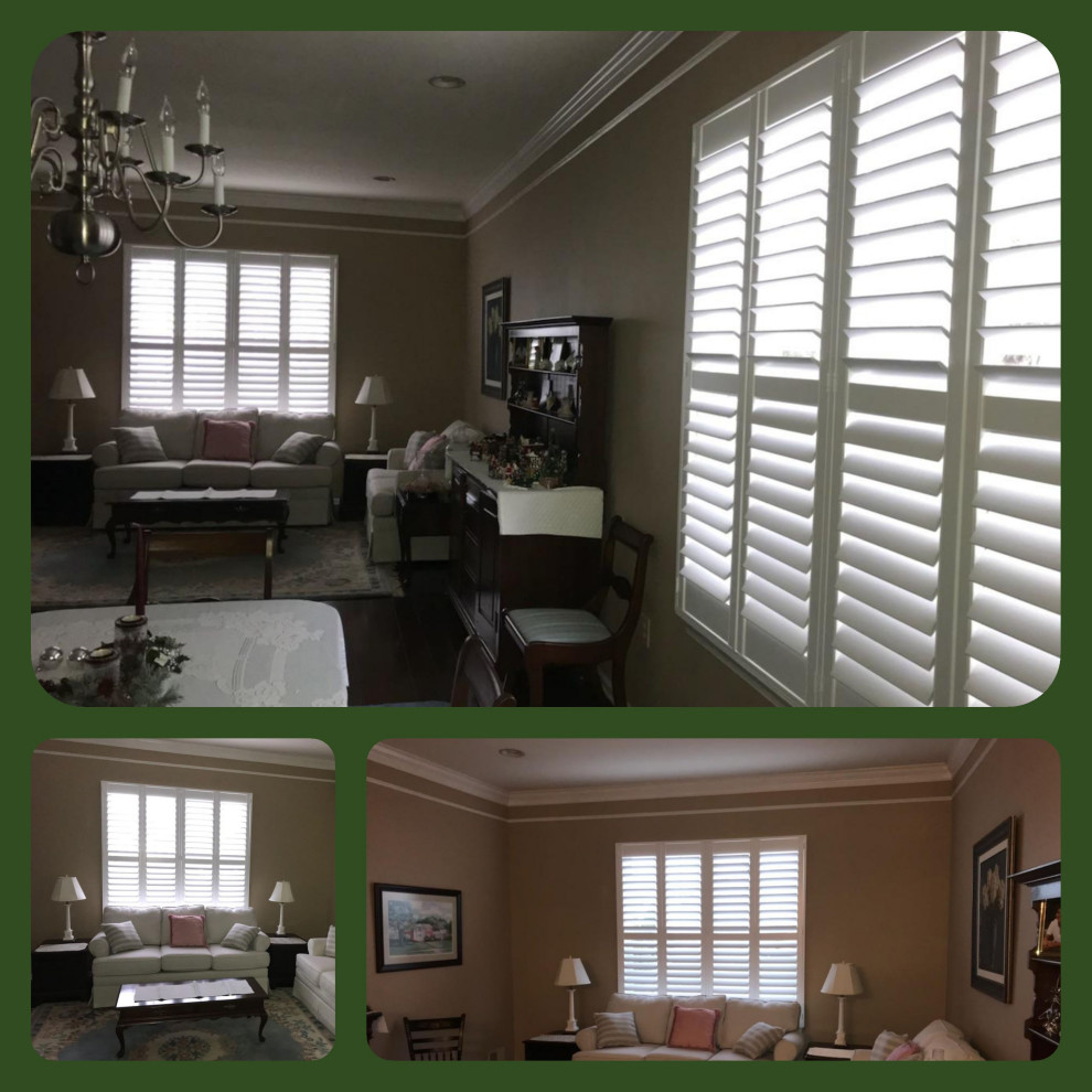 PLANTATION SHUTTERS - VARIOUS PROJECTS