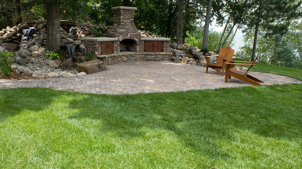 Patio - transitional patio idea in Minneapolis