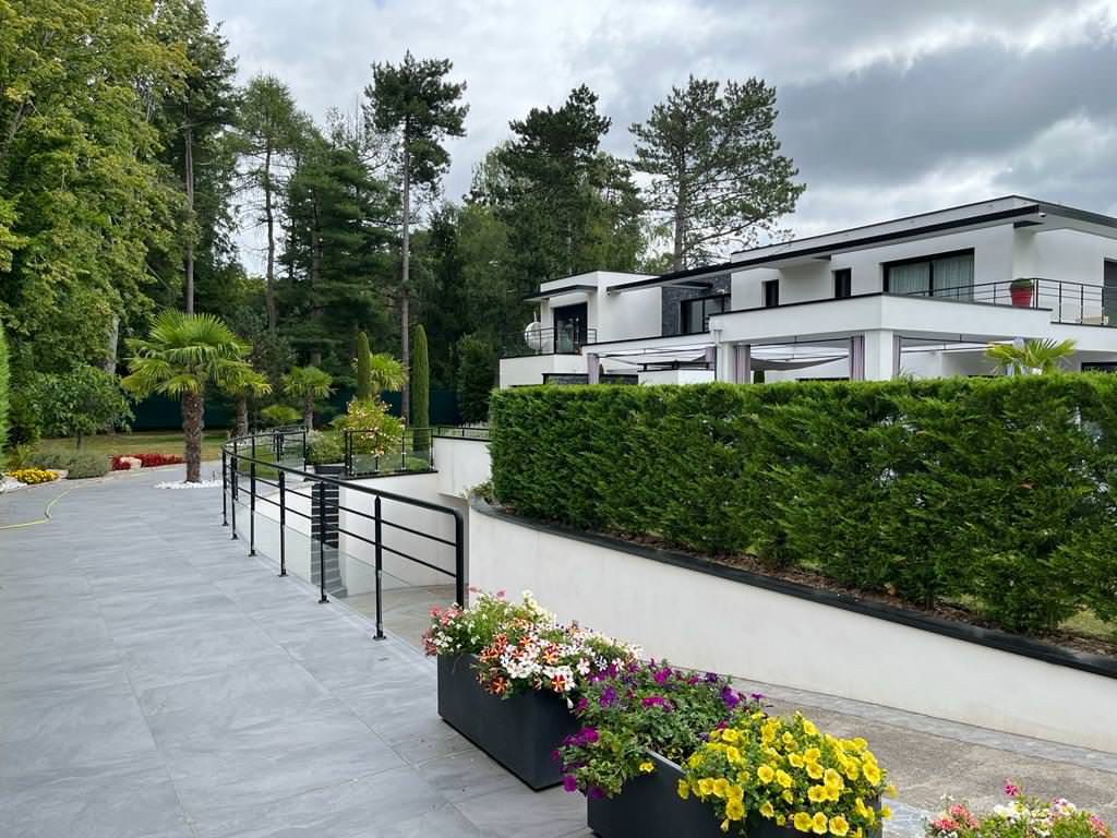 Jardin contemporain dans les Yvelines