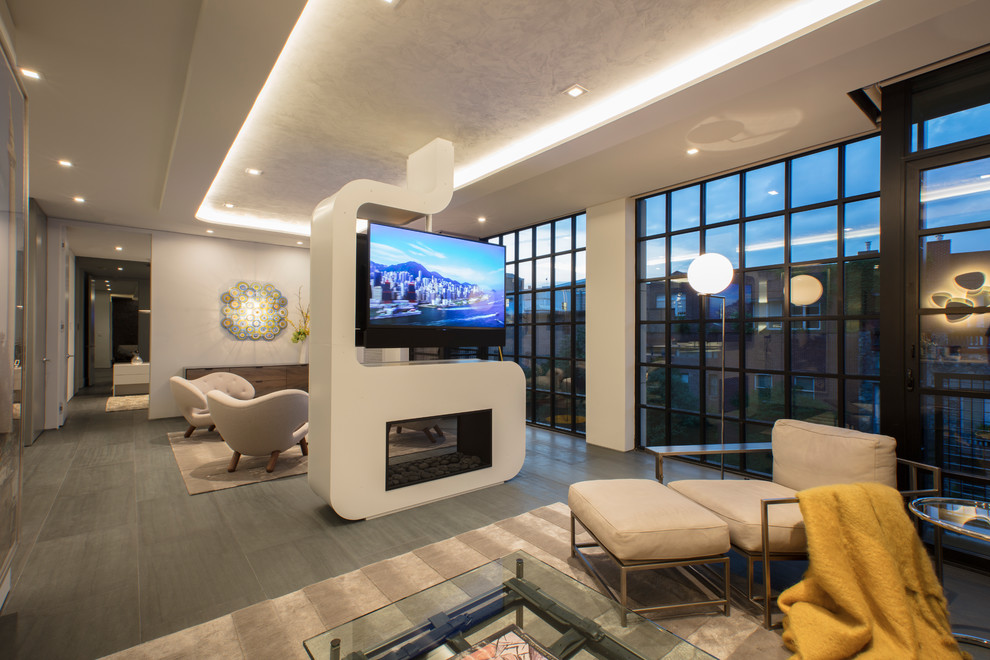 Flat at 3303 Water Street - Modern - Family Room - DC Metro - by FORMA ...