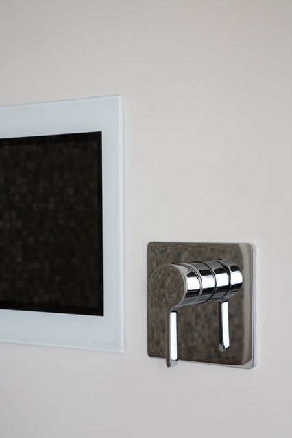 High-Tech Haven contemporary-bathroom