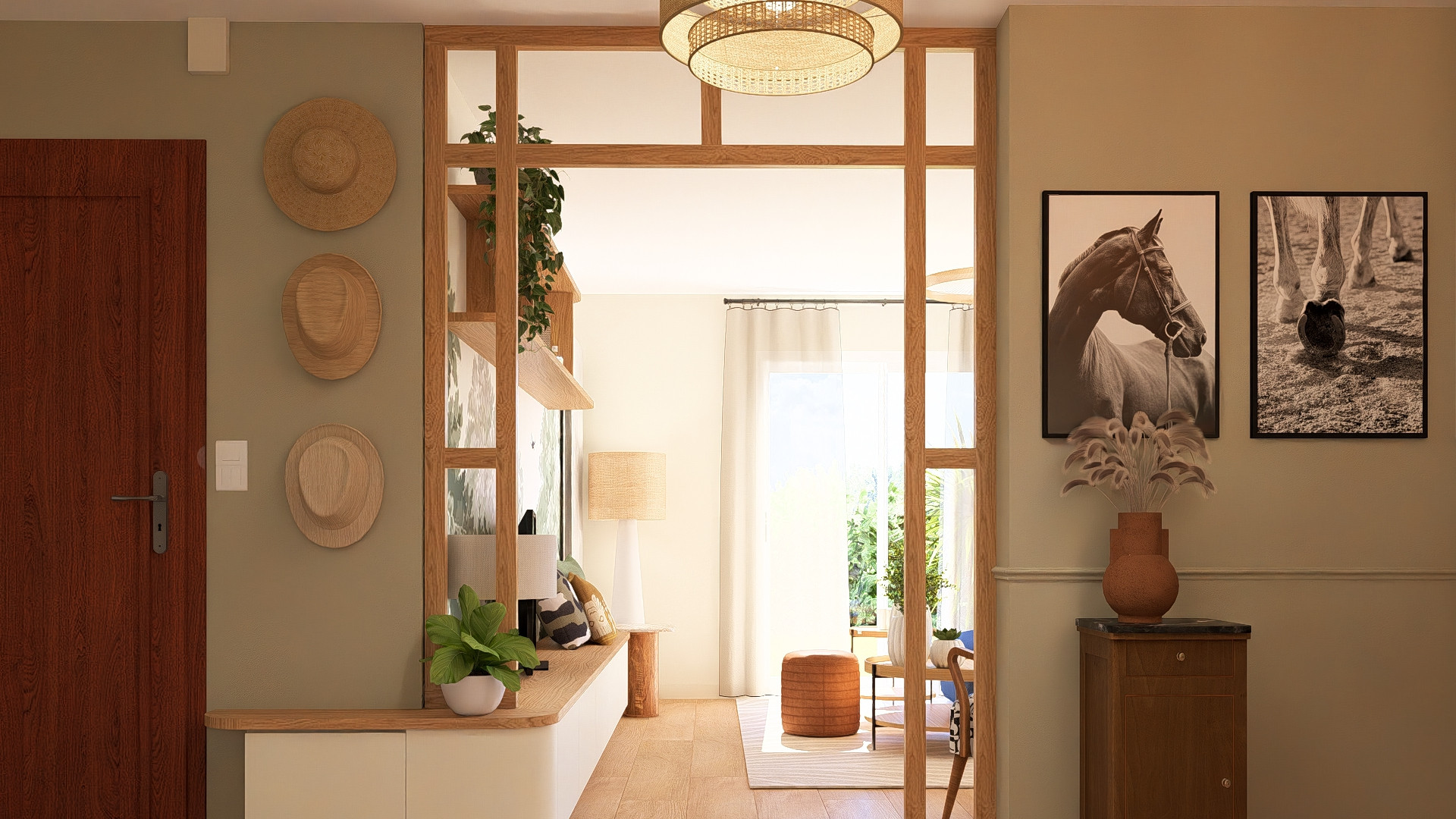 Décoration Entrée/salon/séjour - Maison Rennes