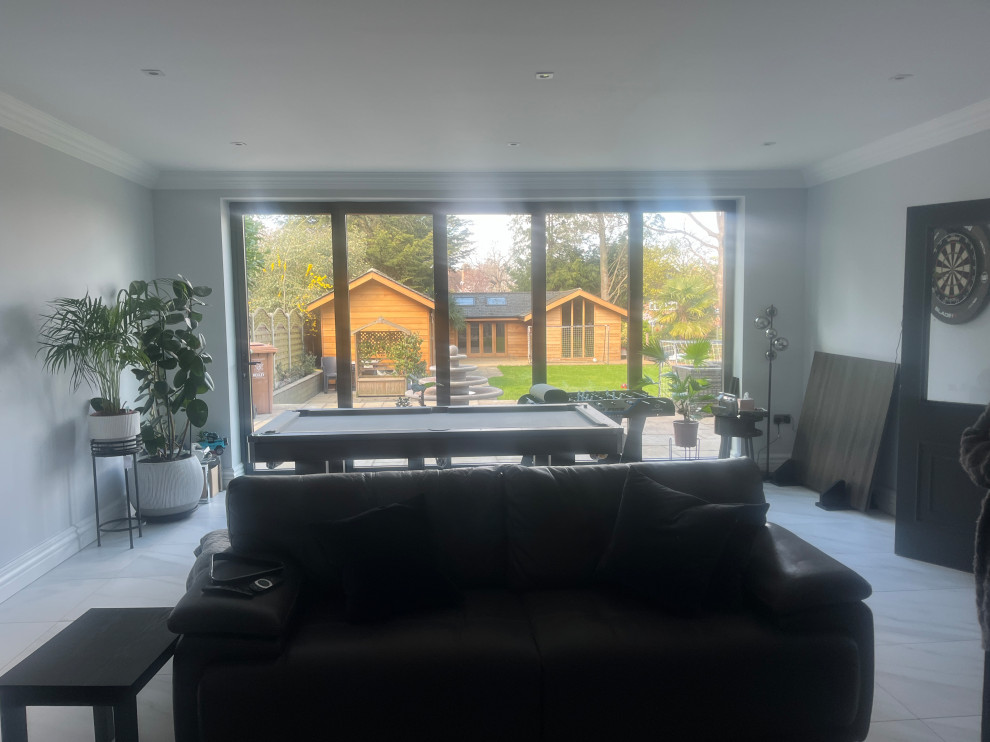 Modern Classic Living Room & Kitchen Refresh