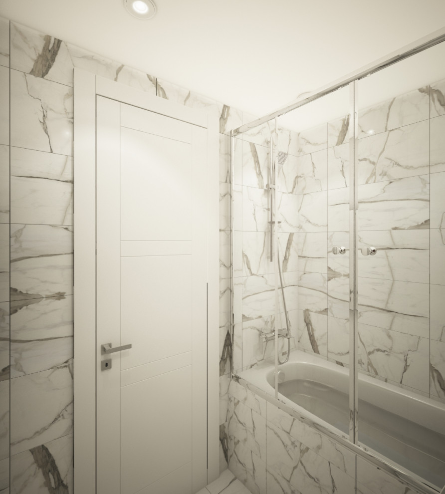 Светлая квартира в современном стиле