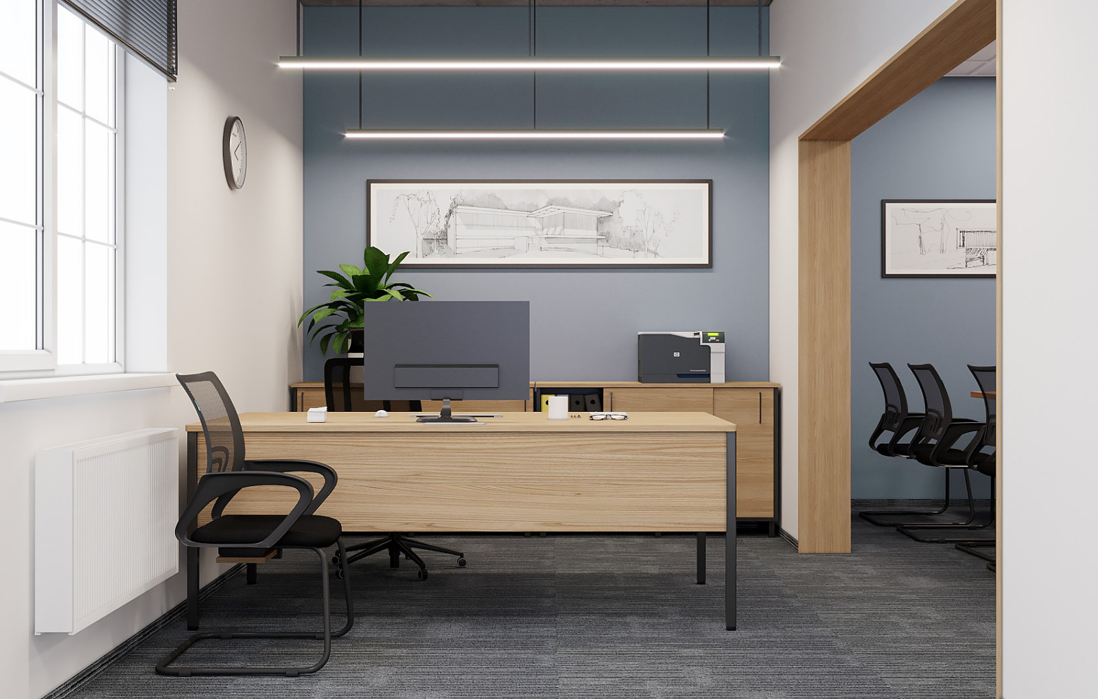 Дизайн офиса проектной организации "АСПЭК-Проект"