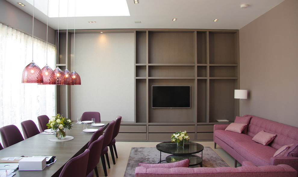 Bespoke Shelving in Luxury Dining Room