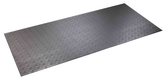 Solid Vinyl Rolled Mats Traditional Home Gym Equipment By