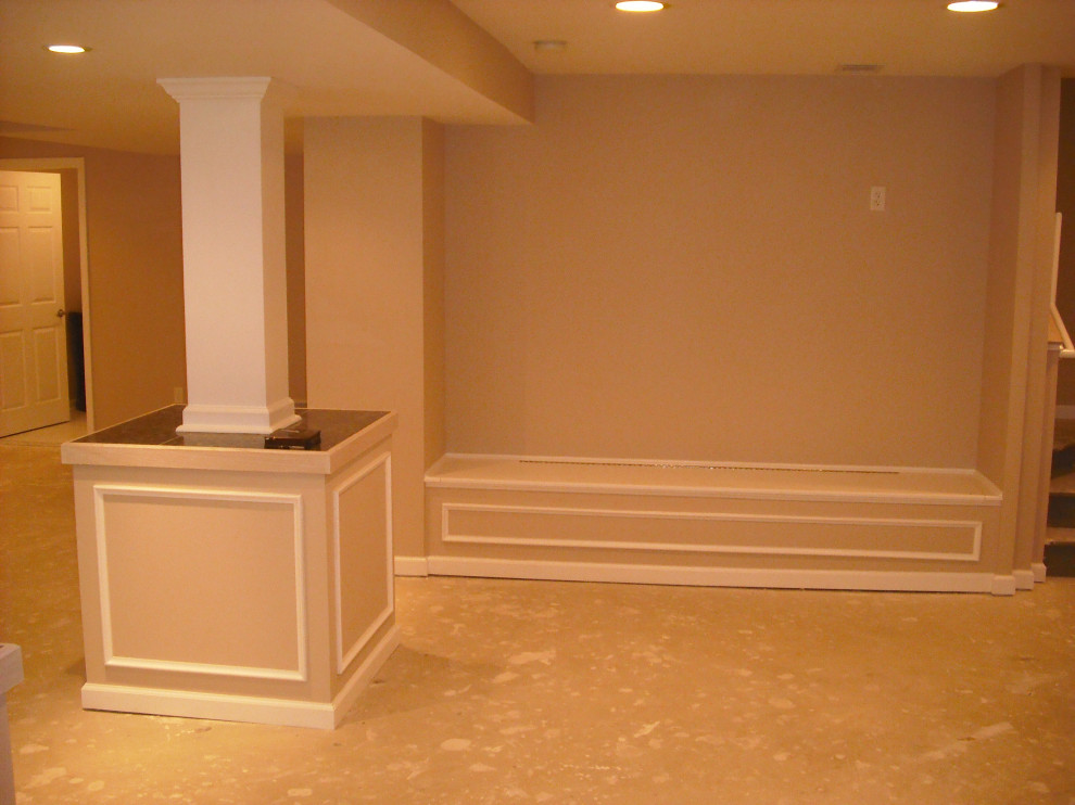 Custom Finished Basement