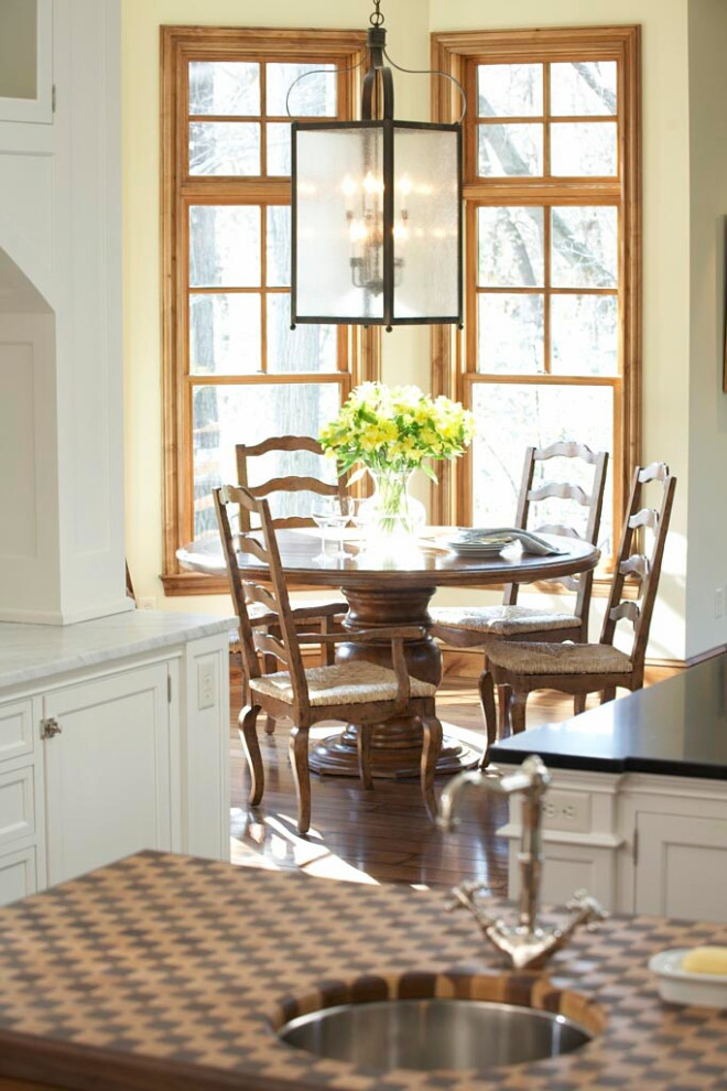 Example of a transitional home design design in Minneapolis