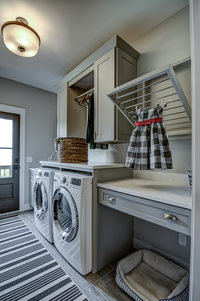 Modern Farmhouse Laundry Room - Laundry Room - Other - by Third Chapter