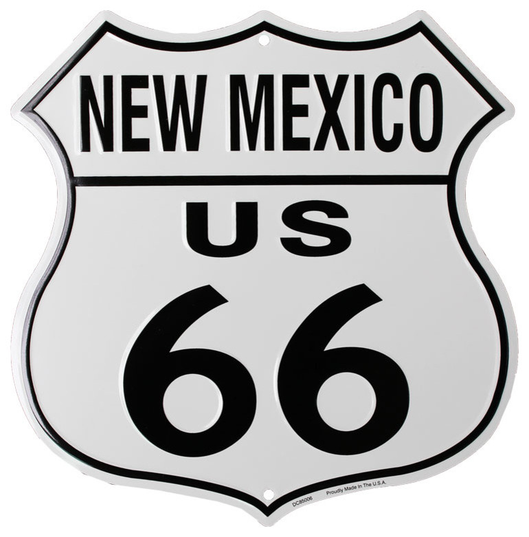 Route 66 Highway Shield, New Mexico