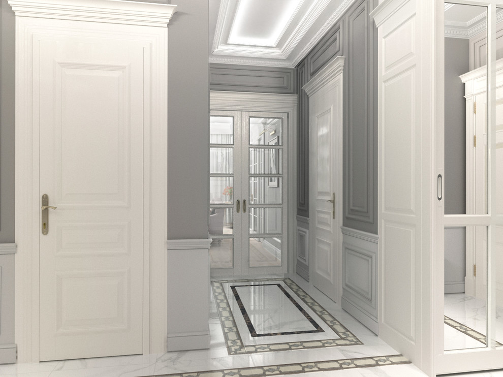 Холл 3х комнатной квартиры ЖК Триумф