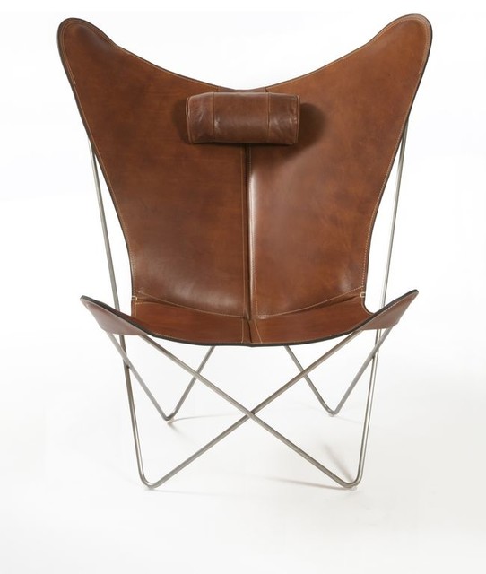 Butterfly Chair, Cognac - Contemporary - Armchairs ...