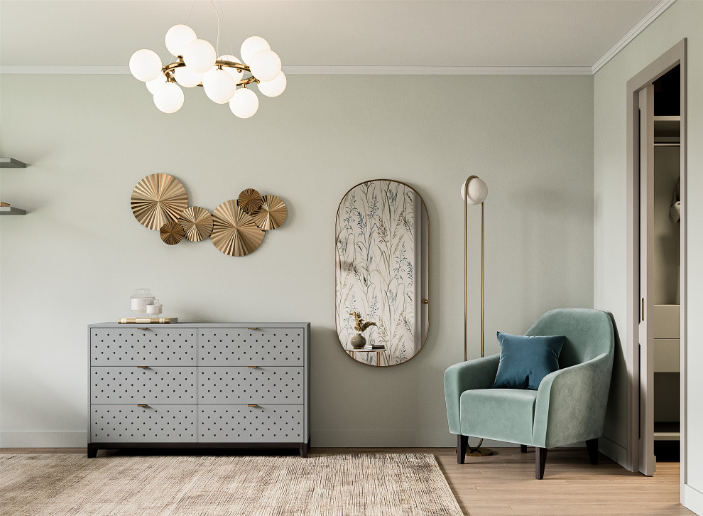 Интерьер в стиле хюгге: однушка для девушки