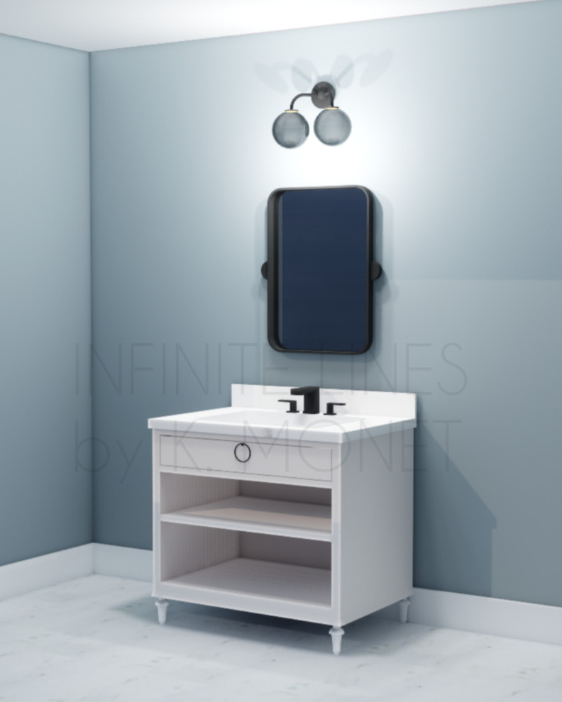 The Open Charm Vanity