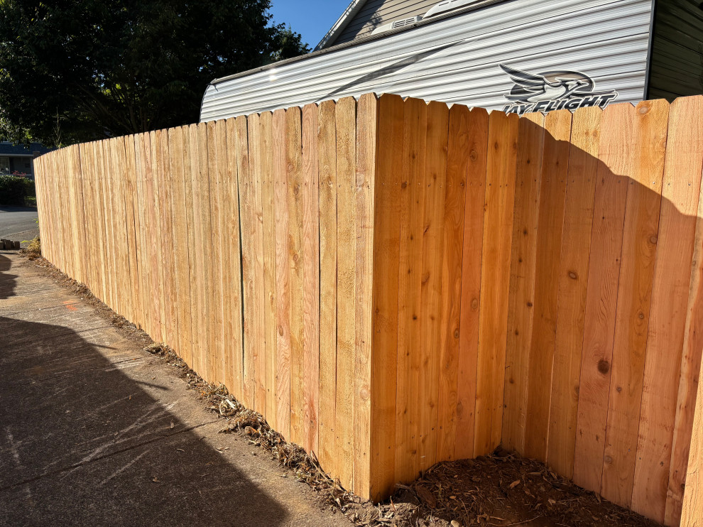 Dog-Eared Fence