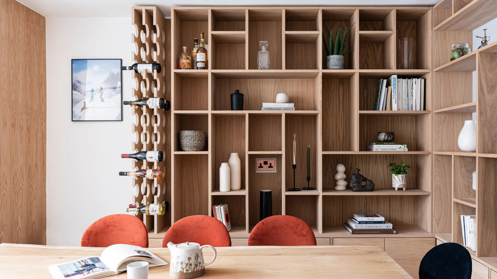Contemporary Asian-Inspired Timber Living in South London