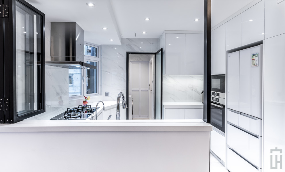 Fully Opened Kitchen