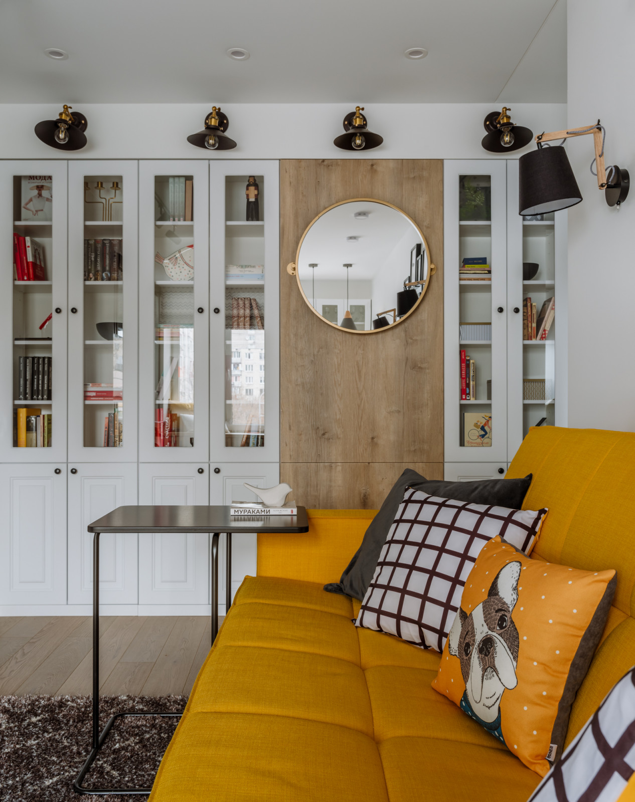 Квартира с яркими акцентами на Трифоновской