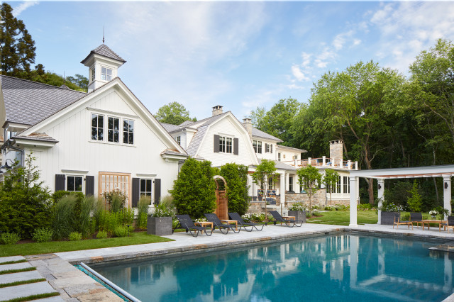 Pool Area landstil-pool