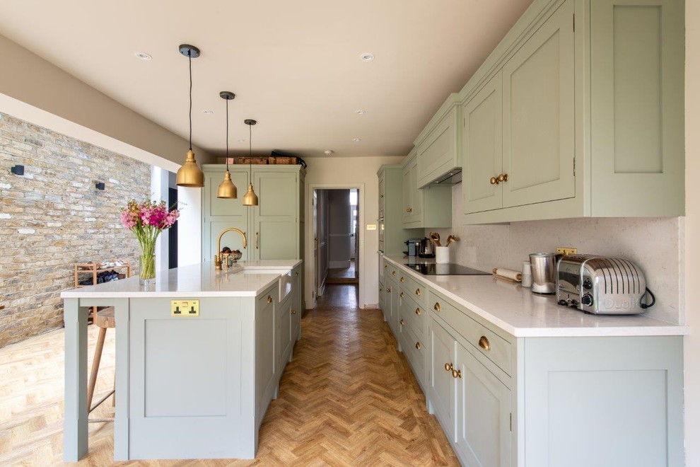 This is an example of a traditional kitchen in Kent.