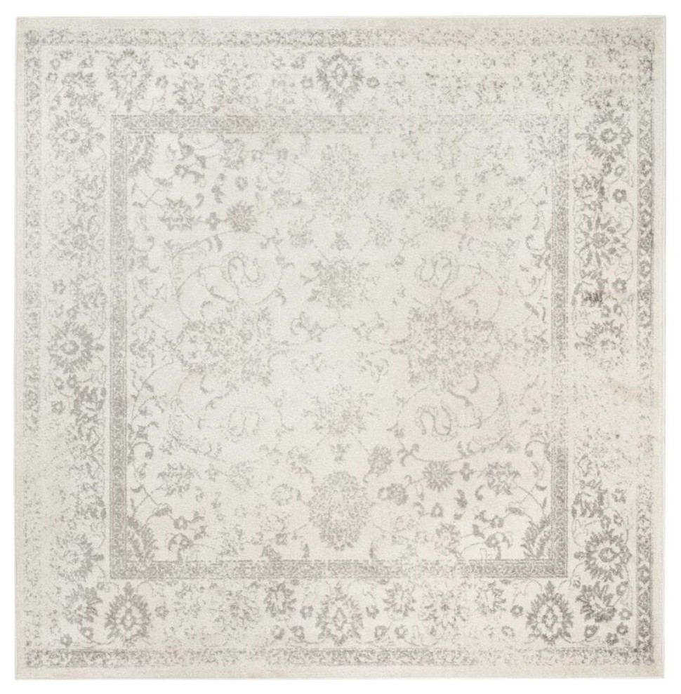 Safavieh Adirondack Adr109C Rug, Ivory/Silver, 10'x10'