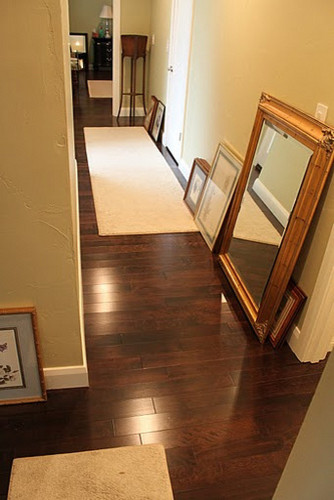 Seasoned Solid Hardwoods: Chesterfield Maple Solid traditional-hallway-and-landing