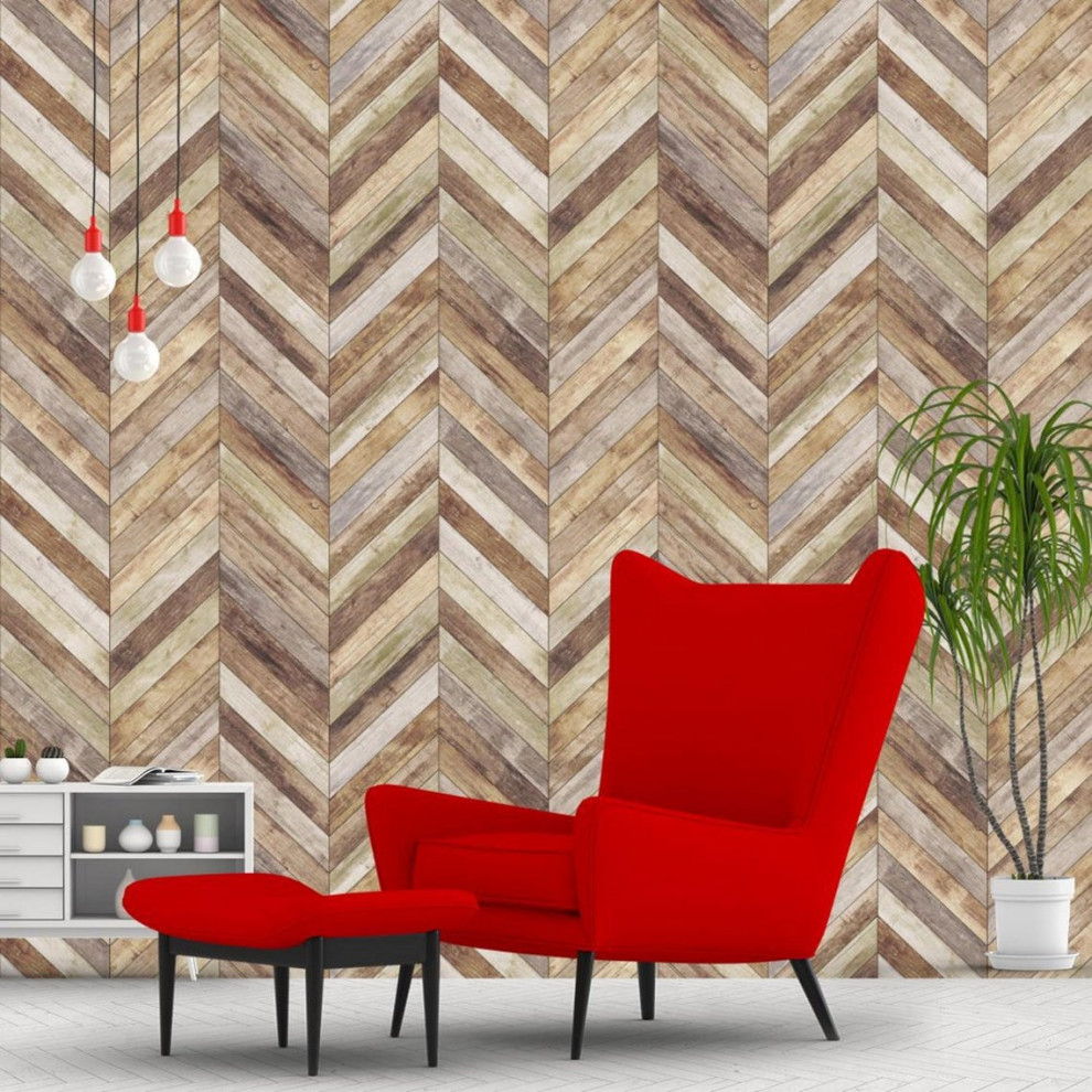 wood wallpapers - Toronto - by PrintMySpace | Houzz