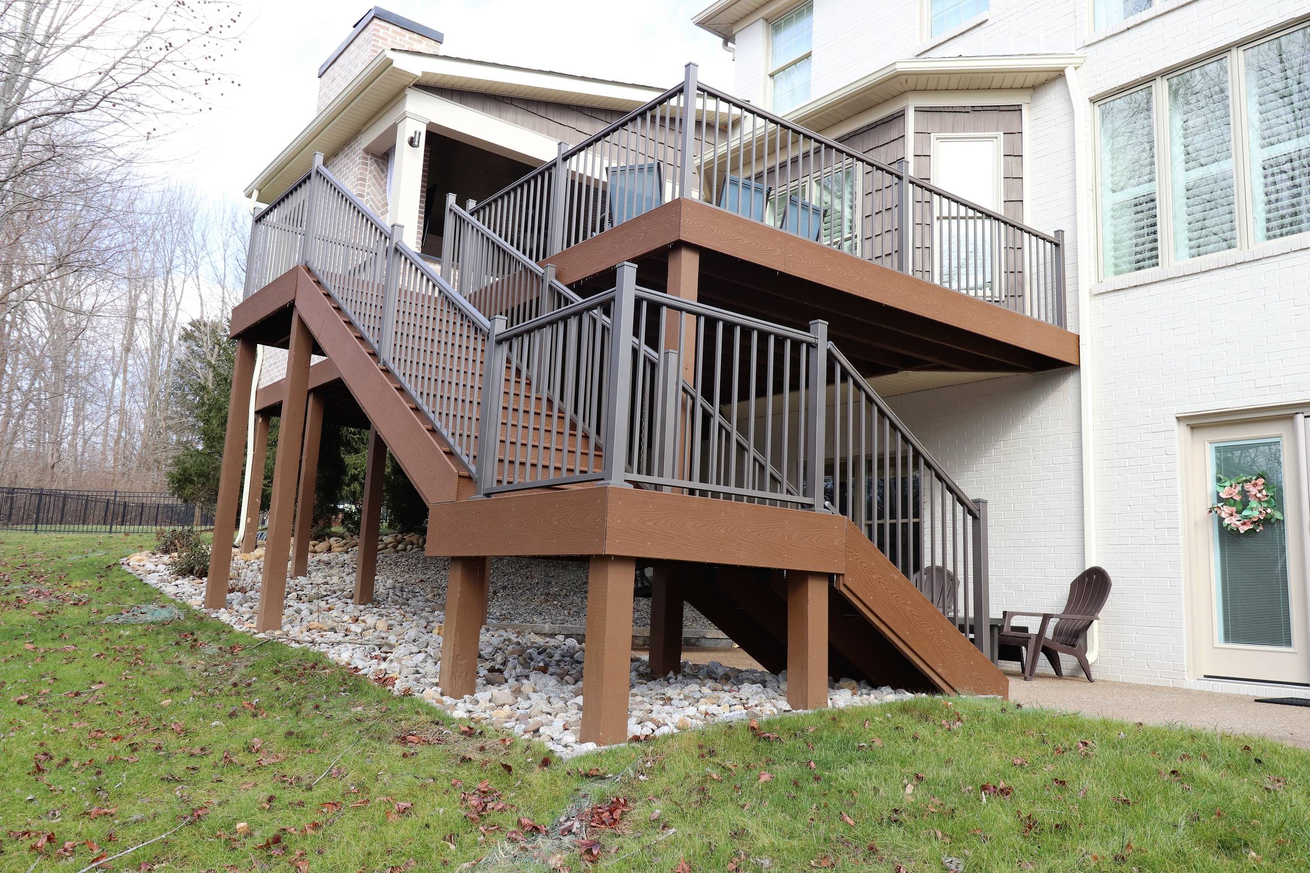 Landis Lakes Deck,Roof Structure,and Outdoor LIving