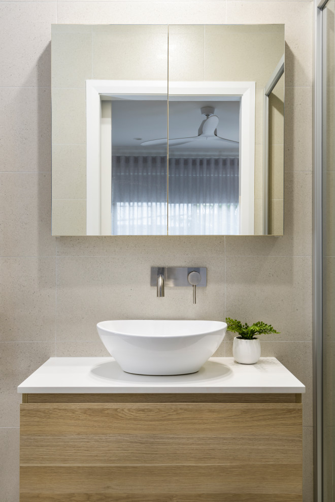Bathroom attached to bedroom
