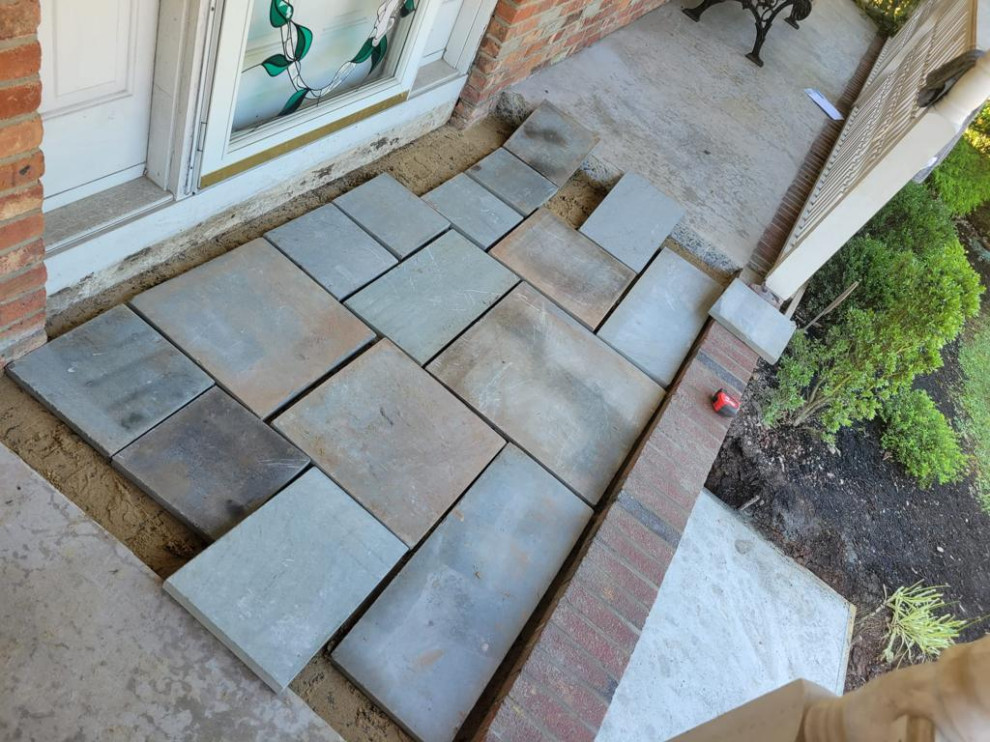 Masonry work and pavers