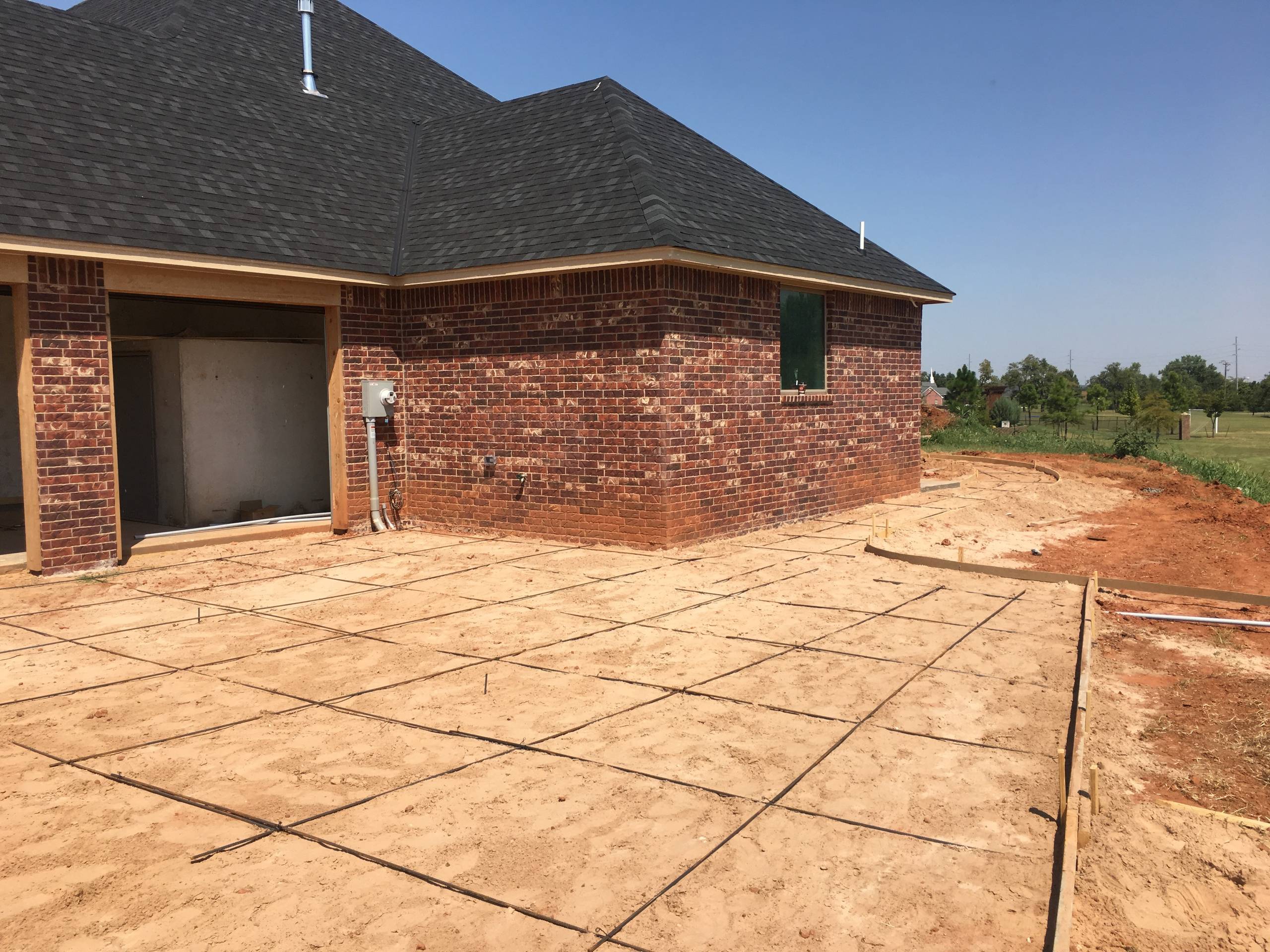 Custom home built in Mustang Oklahoma-Winston