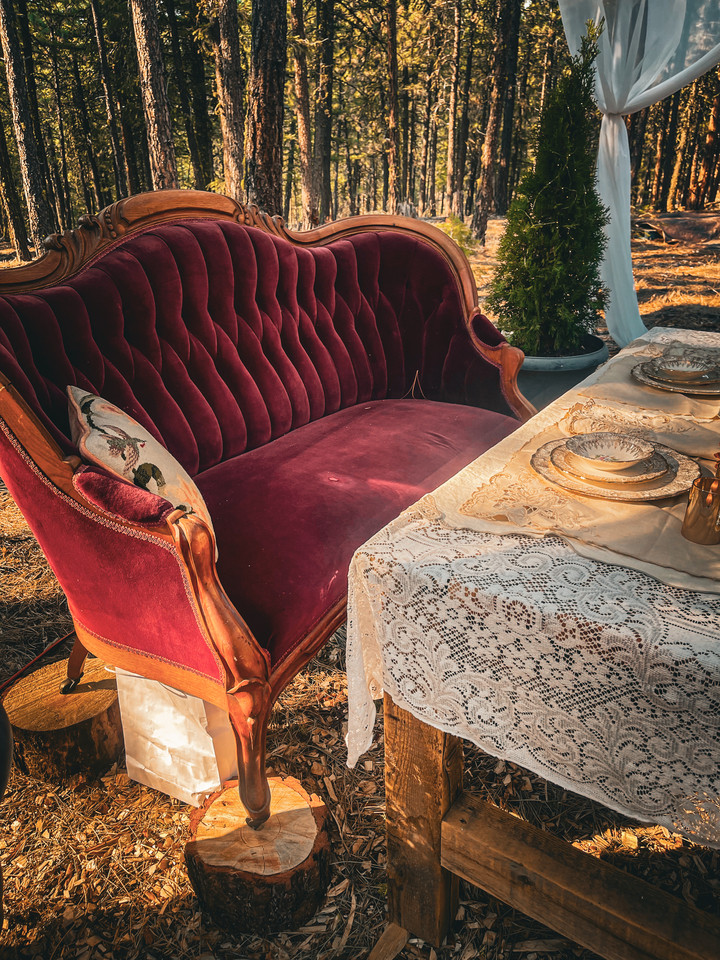 Wedding Design in the Forests of Chelan, WA