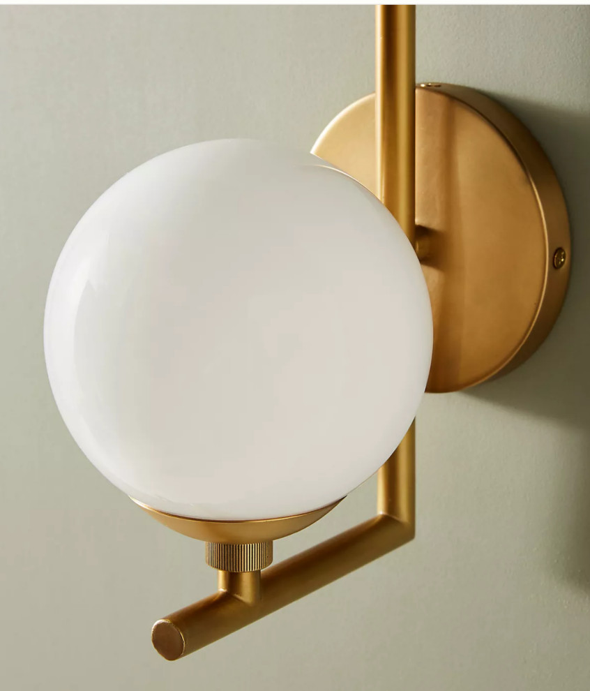 add brass on/off switch to wall sconce