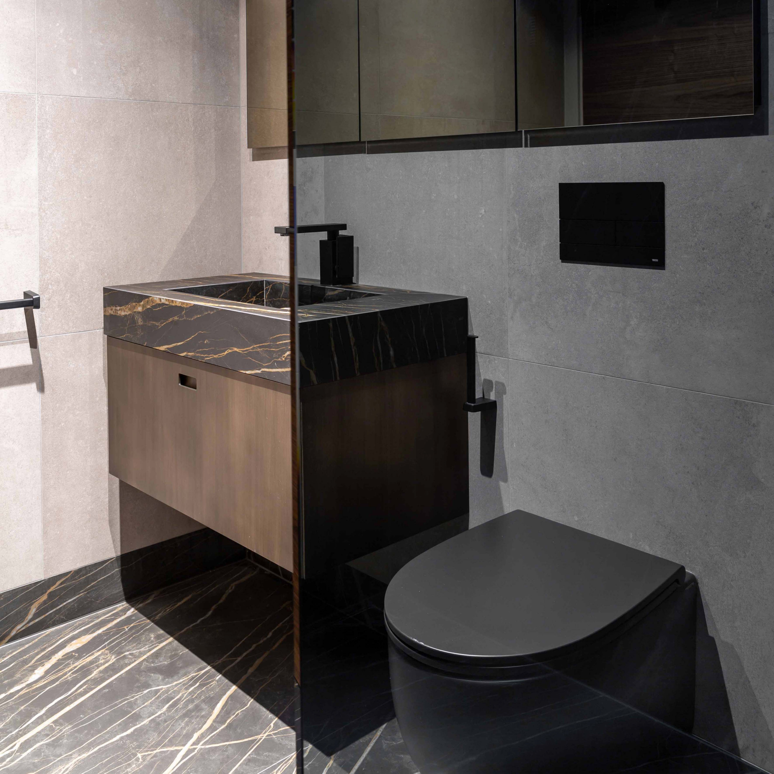 High End Master Bathroom