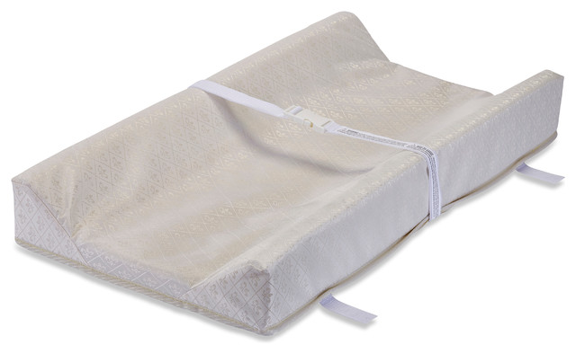LA Baby 30" Contour Style Changing Pad With Organic Cotton Layer