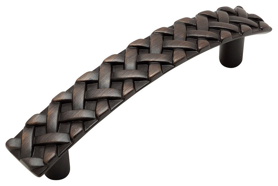 Cosmas 7066ORB Oil Rubbed Bronze Braided Pull Traditional