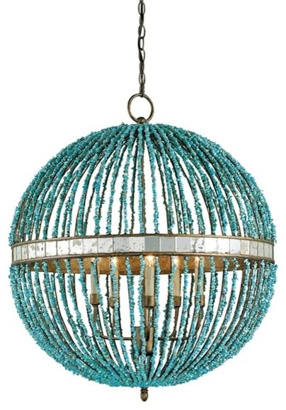Currey u0026 Company Alberto Orb Chandelier contemporary-chandeliers