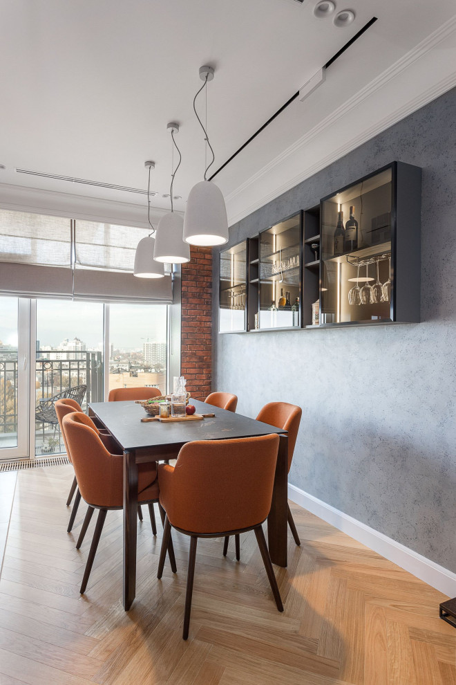 Квартира с яркими акцентами в интерьере