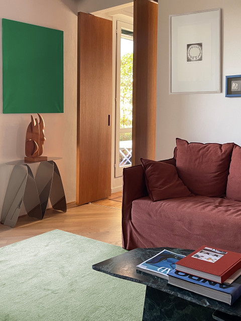 Casa Corti contemporary-vardagsrum