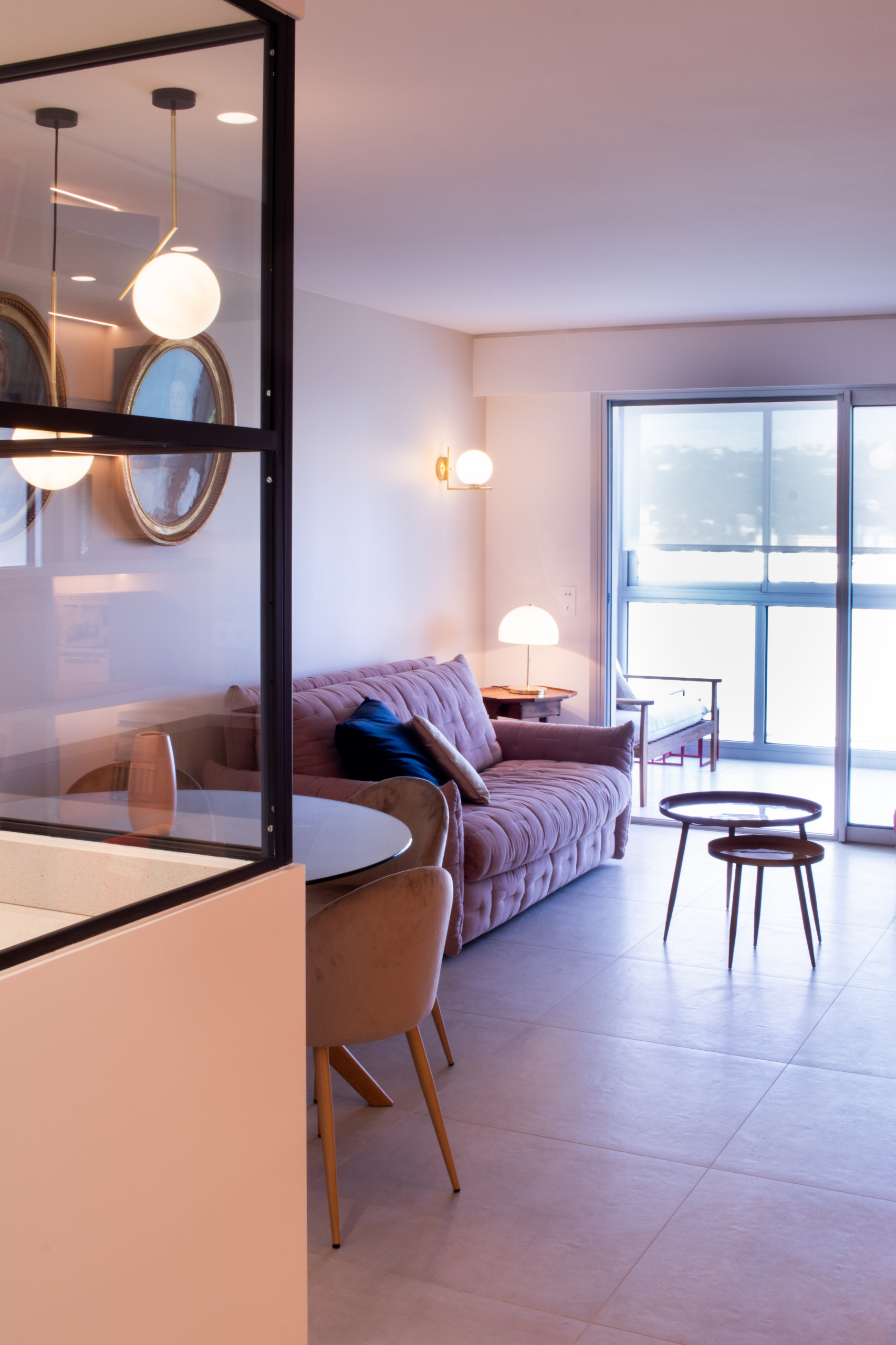 SUBLIMATION ET TRANSFORMATION D'UN APPARTEMENT SUR CANNES