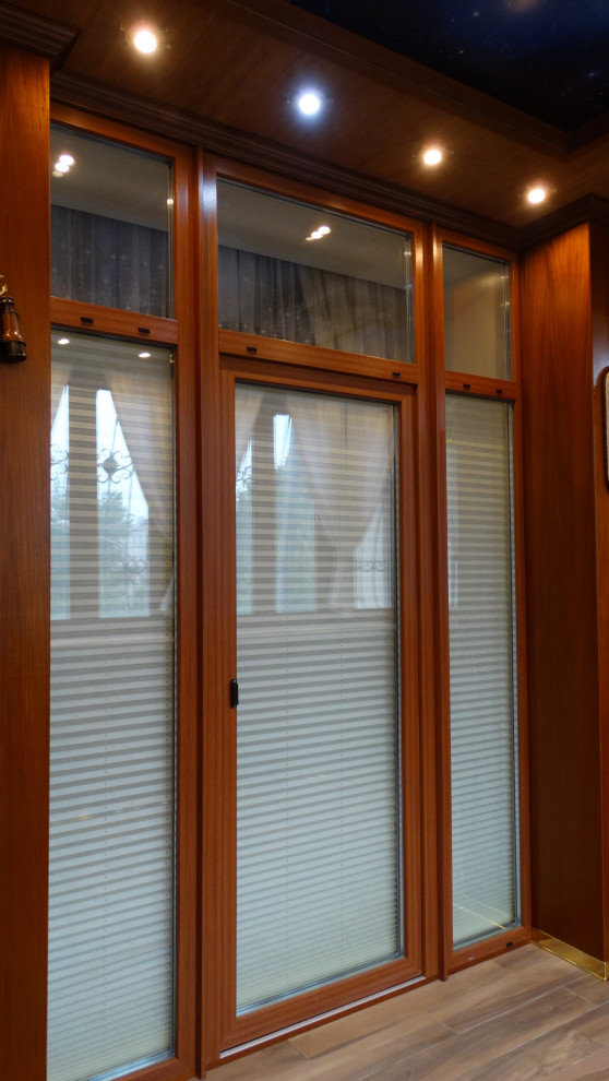 Проект лоджии в стиле интерьера яхты