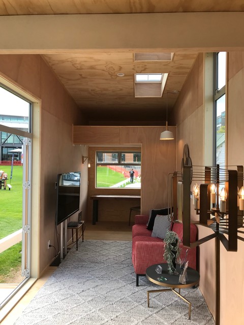 Tiny House contemporary-vardagsrum
