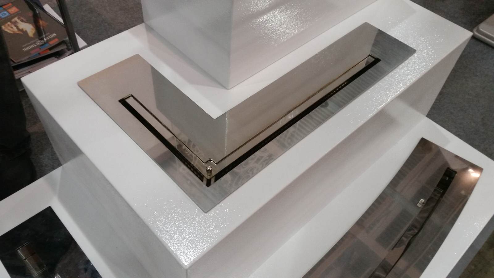 Встроенные топливные блоки в интерьере